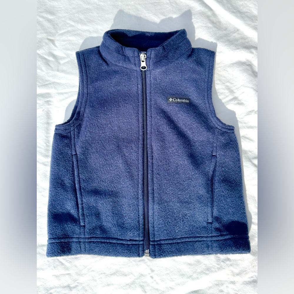 Columbia Boys' Steens Mtn Fleece Vest size 2t